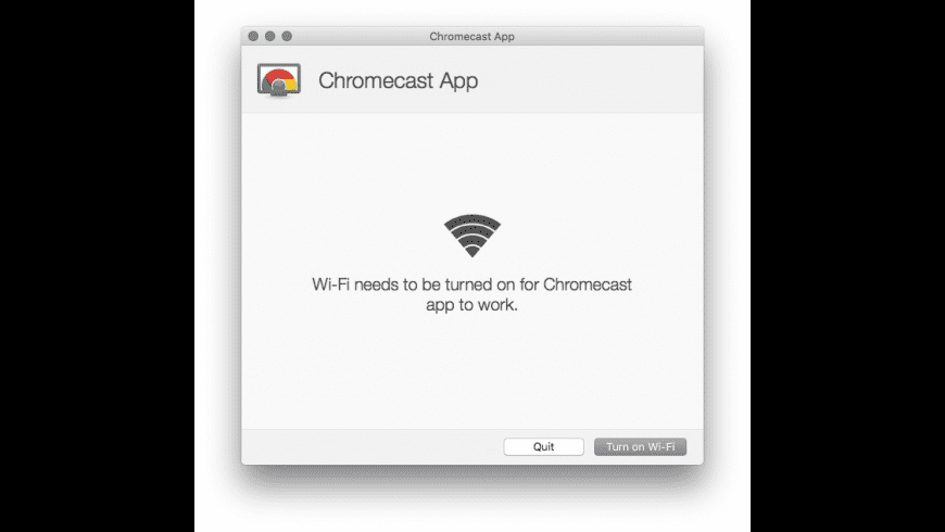 chromecast app for desktop mac
